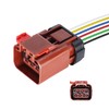 HiSport 5013984AA 1P1645 Tail Light Wire Harness Connector Compatible with