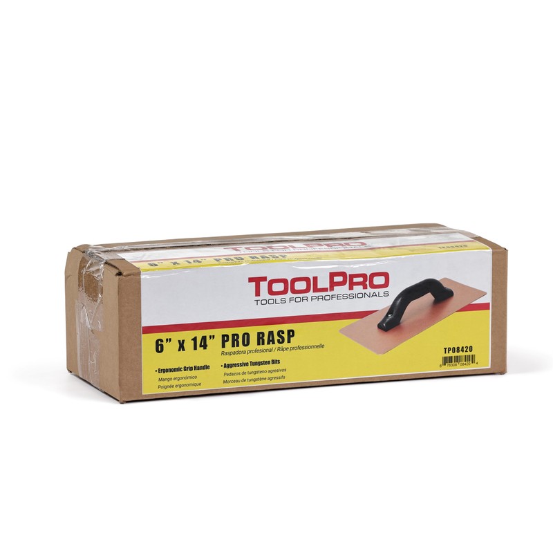 ToolPro Professional Grade Carbide Bit Stucco & EIFS Rasp –