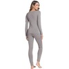 GYS Bamboo Viscose Long Johns Sets Thermal Underwear for Women