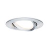 Paulmann Einbaul. LED Nova 6.5 W ww alu ru