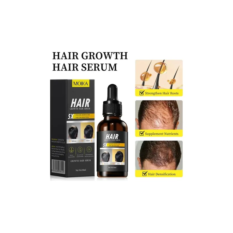 1 Frascos Sérum Crecimiento Cabello