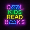 Lumoonosity Cool Kids Read Books Neon Sign - Reading Neon
