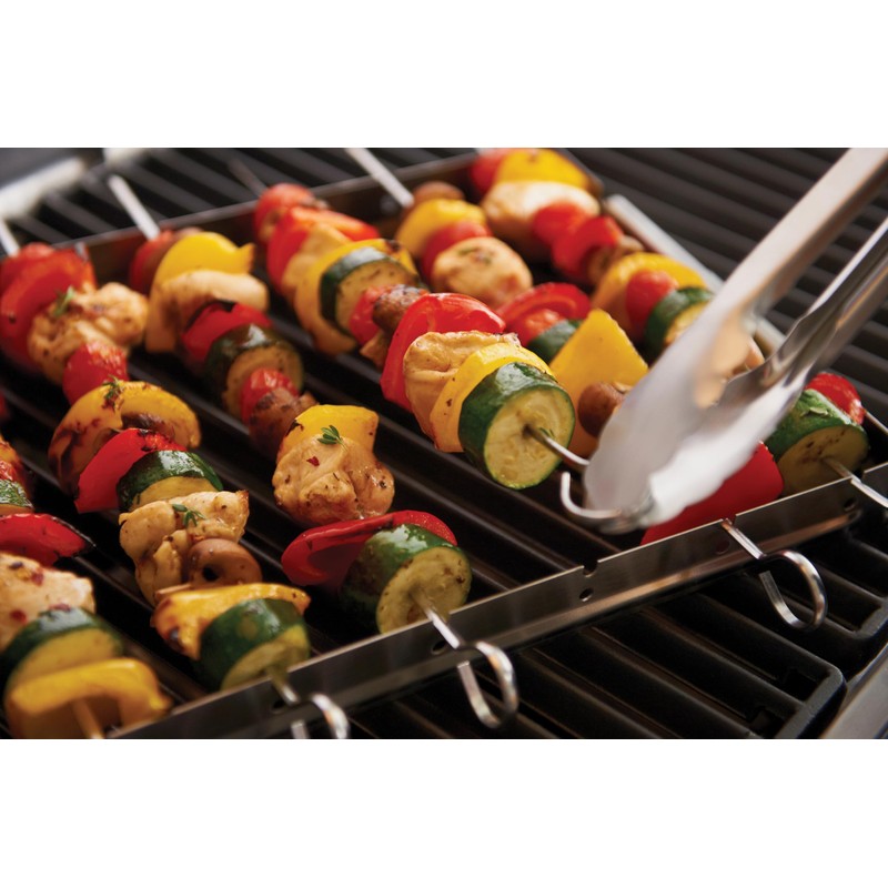 GrillPro 41338 Stainless Steel Shish Kebab Set