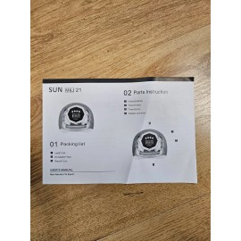 Sun M&J 21 Super Sun uv LED Nail Lamp ( Color is may very )