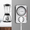 Green Blue GB360 F Mechanical Timer Switch, Socket, Analogue Timer,