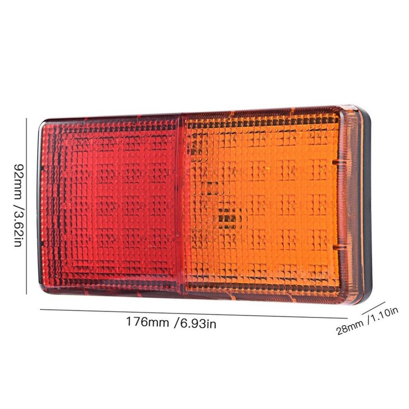HEHEMM 50 LED Rear Light Brake Light Reverse Light Indicator