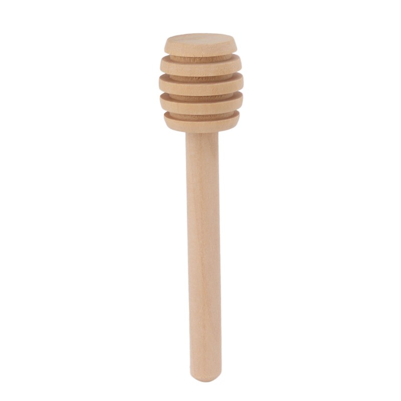 50pcs Honey Dipper Wooden Multipurpose Mini Honey Stirrer Stick for