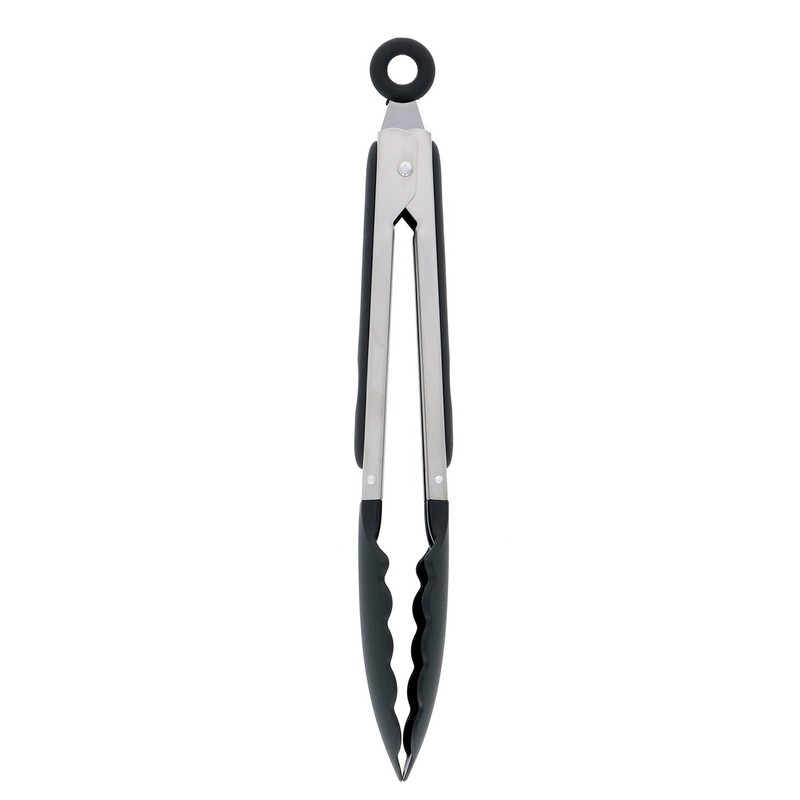 Takagi Shoshido 66 Nylon Universal Tongs with Stopper, Black, 9.4