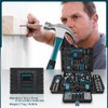 Sundpey 379-PCs Home Tool Kit - Portable Complete Household and