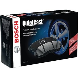 BOSCH BC1759 QuietCast Premium Ceramic Disc Brake Pad Set - Compatible with Select Mazda 3, 3 Sport; FRONT