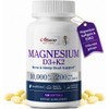 Magnesium Glycinate 400mg Softgels, Small Easy to Swallow High Absorption