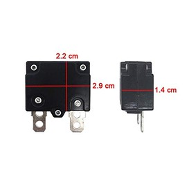 15 Amp Fuse Automatic Reset, 15A Overload Protection Device for Kids Ride On Car Replacements Parts