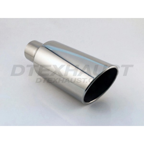 DIFFERENT TRENDS Q9-507018RSL STAINLESS DIESEL TIP ROLL SLANT 5" INLET