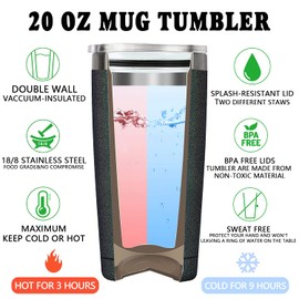 Fufandi Inspirational Gifts for Women - Thank You Gifts, Funny Birthday, Mother's Day, Christmas, Appreciation Gifts for Women, Best Friend, Daughter, Coworker, Boss - Tumbler Cup