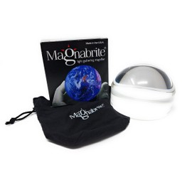 4X Magnabrite Bright Field Dome Magnifier 4.5 Inches by Magnabrite