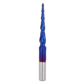 1 Pcs End Mill Tungsten Cemented Carbide 2T Blue Milling Cutter(R1*47*D8*85)