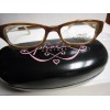 Phoebe Couture Eyeglass Frames P247 BROWN 50-15-135 With Case New