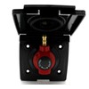Bullfinch Caravan Black BBQ Gas point and Quick Release Plug