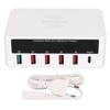 USB Fast Charging Station Wireless Multi Port 6 Ports 50W