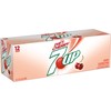 7UP Diet Cherry Flavored Lemon Lime Soda, 12 Fl Oz