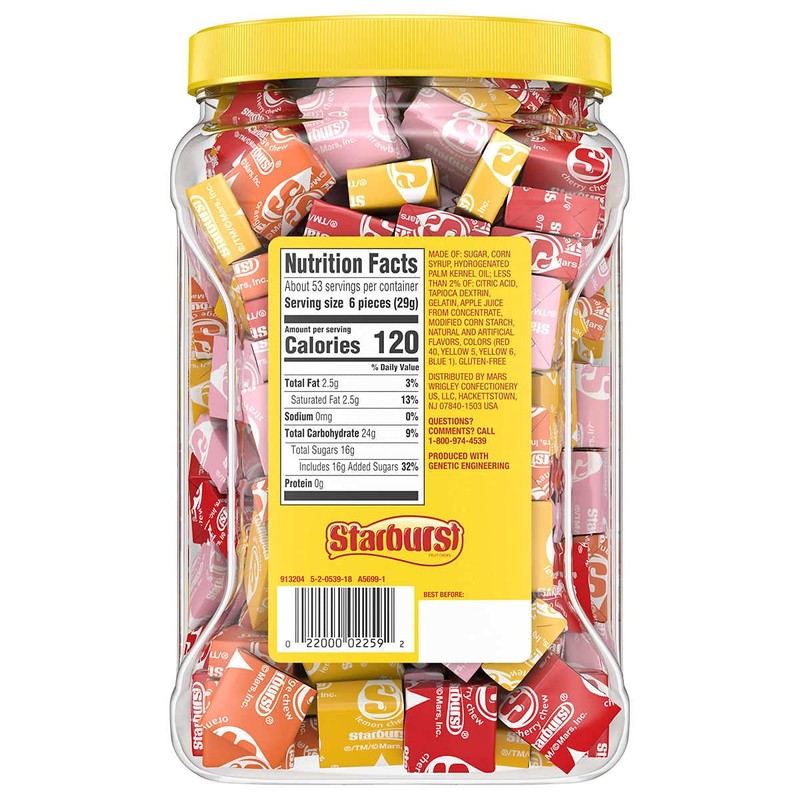 Starburst Fruit Chews, Original, 54 oz