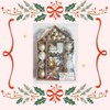 wemitas Christmas Tree Ornament, Gold, Silver, Ornament, Balls, Large Capacity,