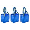 Set of 3 x Original Mini FRAKTA Small Blue Bags,