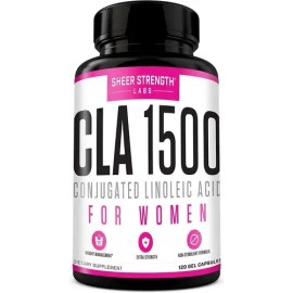 Suplemento Nutricional Sheer Strength Labs CLA 1500 120 Cápsulas Sin Sabor                                                                            