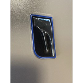 Rated F F  Metal Badge Emblem For Lexus Fender Trunk RC350 IS350 ES LS500h RCF ISF GSF