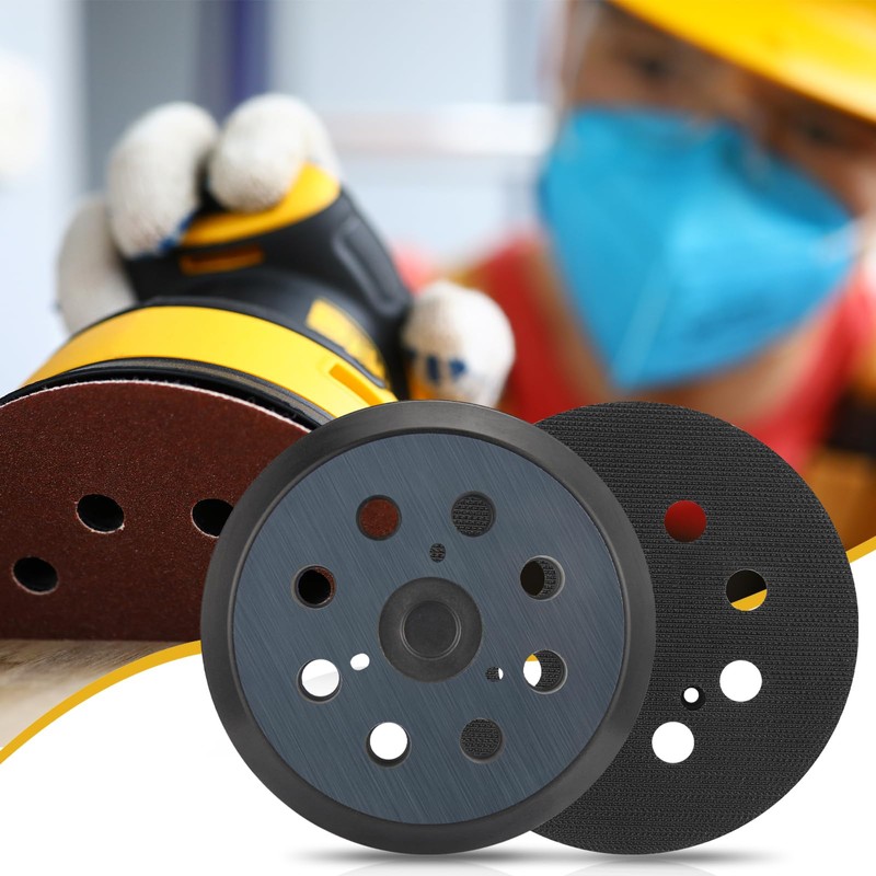 Replacement Sander Pads for Dewalt, 3 Pack 5" 8 Hole