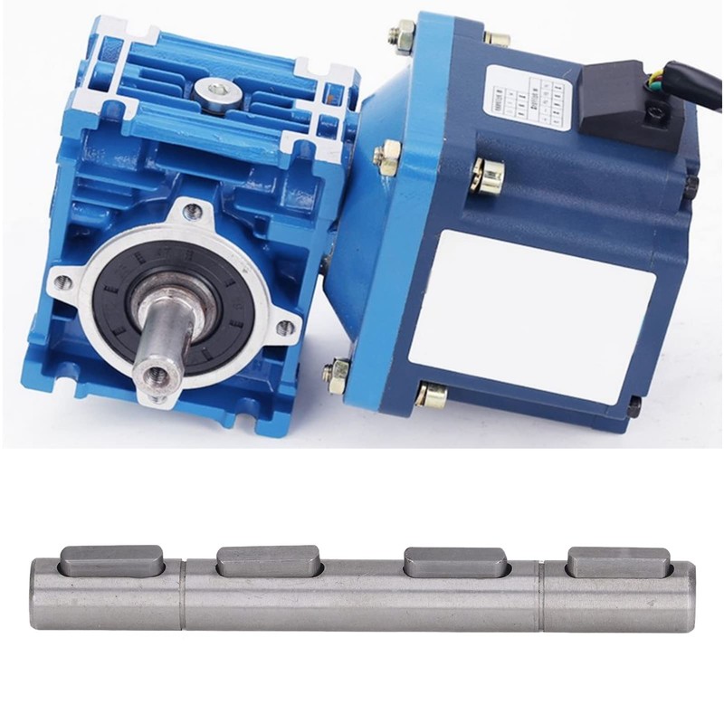 Double Output Shaft, Worm Gear Speed Reducer, Diameter 14 mm,