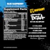 Mutant Hardcore Bcaa Sabor Frambuesa Azul con Electrolitos 30 Porciones