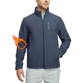 M MAELREG Mens Zip Up Jacket Spring Coat Performance Casual Outdoor Full Zip Waterproof Windbreaker Men Golf Jacket