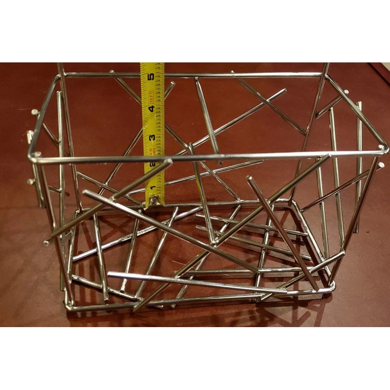 ALESSI for Delta Airlines Water Caddy Stainless Steel wire basket