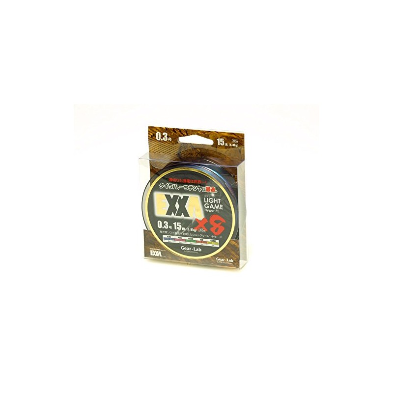 Gear-Lab PE Line, EXXA, 68.4 ft (200 m), No. 0.3,