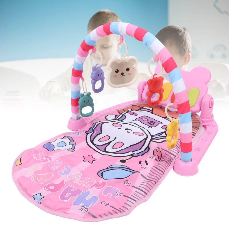 Baby Kick Piano Gym Mat Newborn Games Early Learning Educational