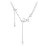 Fashion necklace, exquisite butterfly clavicle chain, temperament fringe butterfly necklace,