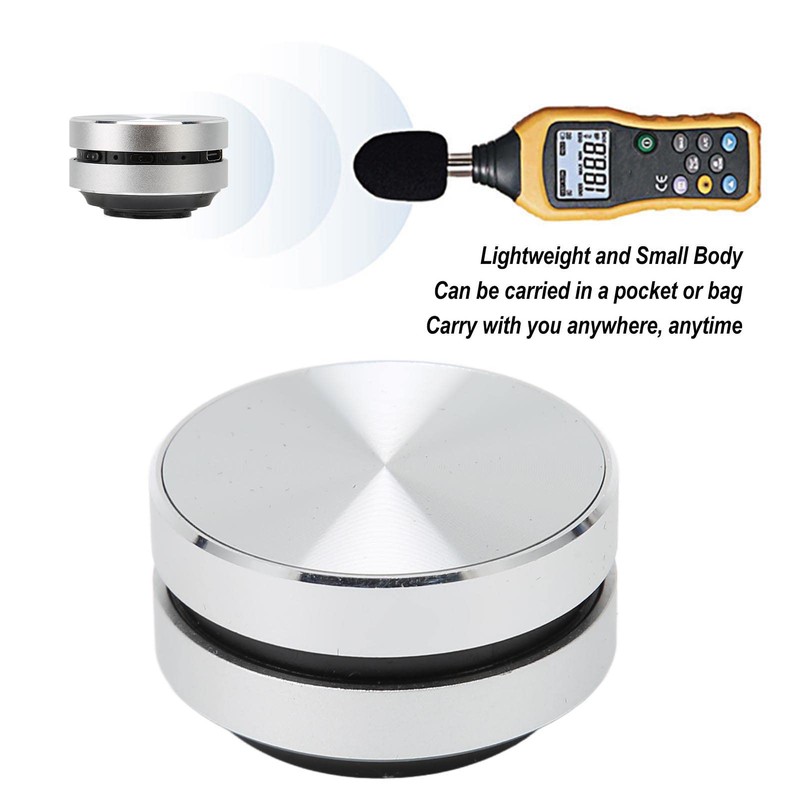 Jectse Bone Conduction Speaker, Portable Wireless Mini Speaker with Foot