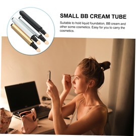 Baluue Sets DIY Concealer Pen Tube Portable Liquid Foundation Container Leakproof Easy to Carry Pcs