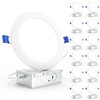 Sunco 12 Pack Recessed Lighting 6 Inch LED, Canless Ceiling