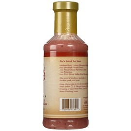 Zia's Fat Free Sweet Italian Dressing 16 Ounce Bottle