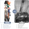 Garden Tool Organizer Holds 50 Long-Handled Tools/Rakes/Brooms/Shovles for Garage Organization