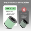 TR-8080 Replacement Filter Compatible with Dreamegg TR-8080 Air Purifiers,4-in-1 H13
