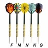 15 pcs(5 Sets) of Steel Tip Darts Needle Slim Barrel