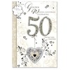 Golden Anniversary Card - 50 Years Special Couple Wedding Anniversary
