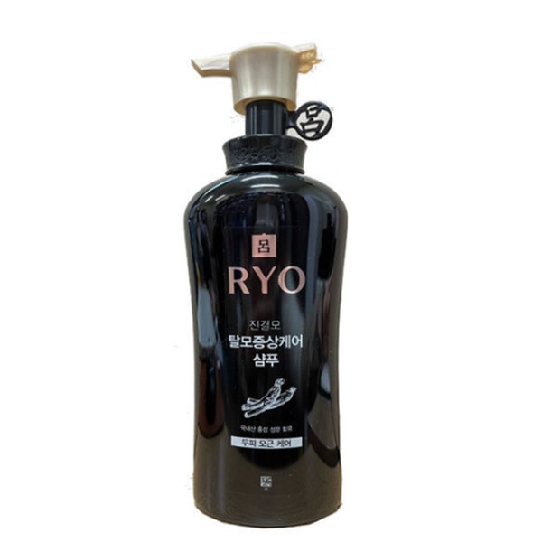 Ryo [On Sale] Ryo Jin Flawless Hair Loss Symptom Care Shampoo Scalp and Root Care 490ml x 3 /stm / 려 [온세일]려 진결모 탈모증상케어 샴푸 두피모근케어 490ml x3개 /stm