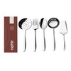 Sahra Sade 5-Piece Stainless Steel 18/0 Cr-Ni (Rust-Proof) Service Set
