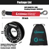 Soft Shackle Recovery 7/16"x20" Snatch Ring, Synthetic Soft Shackle Recovery