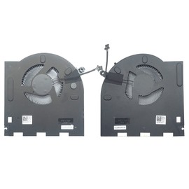 New Replacement Cooling Fans for Dell Alienware M17 R3 M17 R4 P45E Laptop 0CNV63 EG50061S1-C060-S9A 0H5TYJ EG50061S1-1C010-S9A 12V 0.38A (4-Pin 4-Wire)