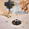 BINSTAK 1/4" Radius Insert Roundover Router Bit 1/4" Shank, Replaceable